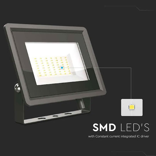 V-TAC Waterproof LED Floodlight 50W Cold White 6500K IP65