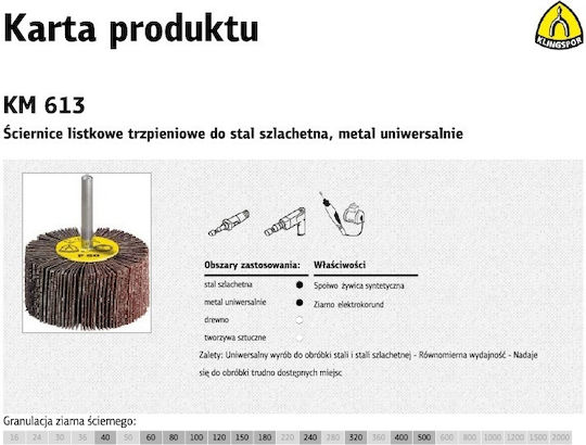 Klingspor Grinding Disc of Wood και Metal 20mm