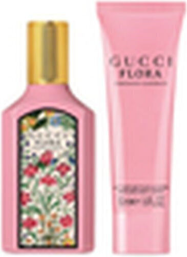 Gucci Flora Gorgeous Gardenia Damen Set mit Body Lotion 2Stück
