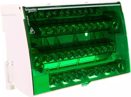 Schneider Electric Linergy DS Stromverteilungsblock 4P 160A 48 Löcher LGY416048