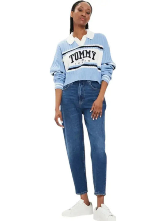 High Rise Women's Jean Pants in Mom Fit