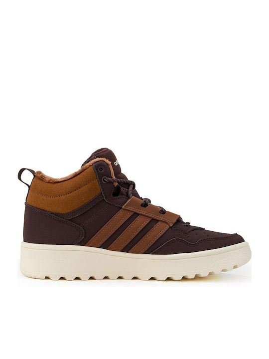 Hoops 4.0 Παιδικά Sneakers High Καφέ