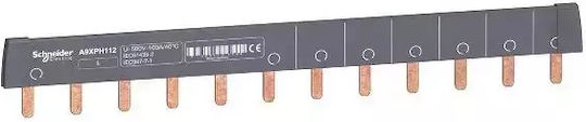 Schneider Electric Acti 9 Sammelschiene elektrische Schalttafel 1P 12 Pole 100A A9XPH112