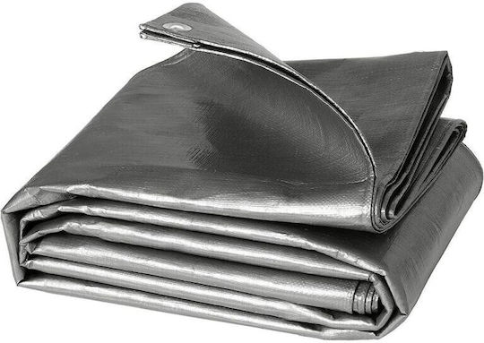 Bradas Waterproof Tarpaulin 120gr/m² 6x4m. Light Type Silver