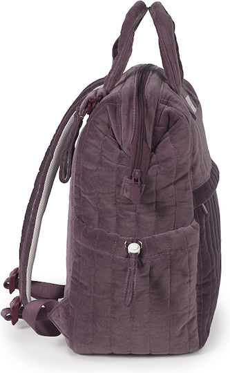 Pasito a Pasito Diaper Bag Burgundy 29x40x17cm.