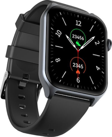 Riversong Motive 9E Smartwatch mit Pulsmesser (Space Gray)