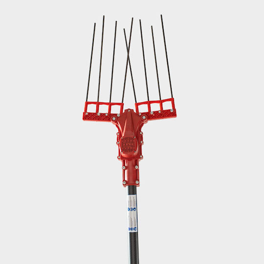 Spacesonic Electric 5 Recoltator de Măsline Baterie 12V 750W Tip Pieptene cu Tijă 3.1m și Greutate 2.3kg