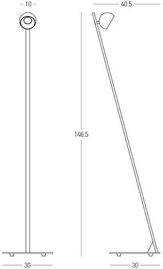Zambelis Lights Floor Lamp Black Zambelis Lights Floor Lamp Black