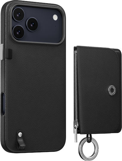 Mageasy Brieftasche Schwarz (iPhone 17 Pro Max)
