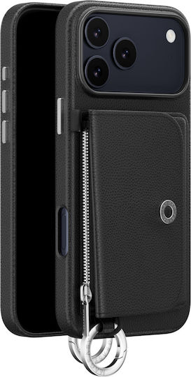 Mageasy Brieftasche Schwarz (iPhone 17 Pro Max)