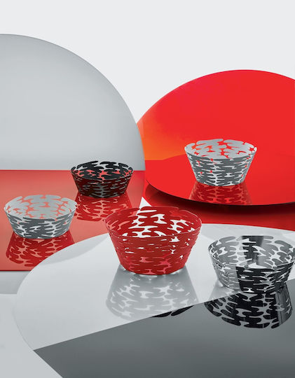 Alessi Fruit Bowl Inox Black 21x10cm