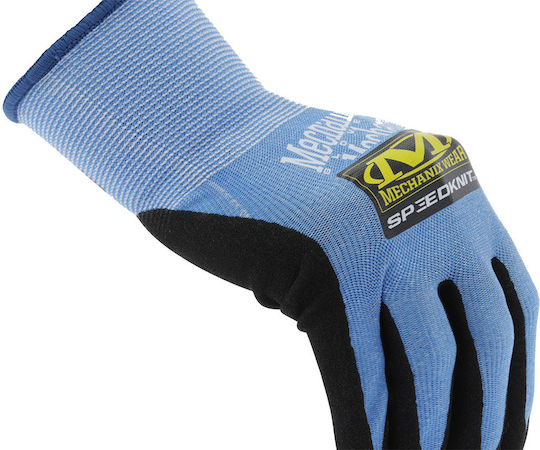 Mechanix Wear Mechanix Speedknit Gloves for Work Blue Nitrile 1pcs