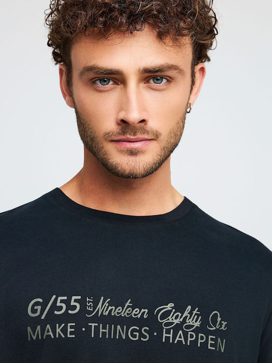 T-shirt Μαύρο