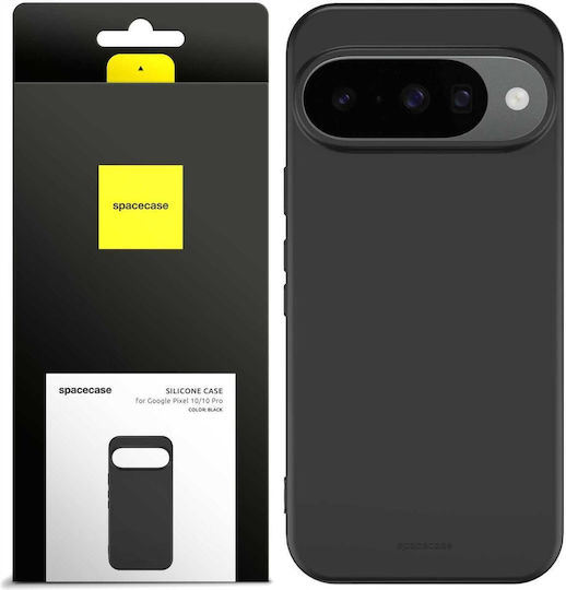 Spacecase Silicone Back Cover Silicone Black (Google Pixel 10 / 10 Pro)