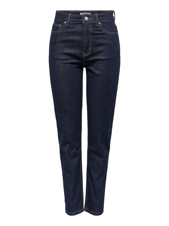 Hw Γυναικείο Jean Παντελόνι Dark Blue Denim