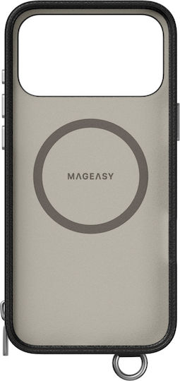 Mageasy Wallet Μαύρο (iPhone 17 Pro Max)