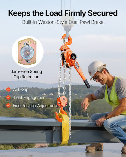 Vevor Lifting & Pulling Equipment for Weight Load up to 6t
