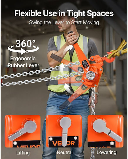 Vevor Lifting & Pulling Equipment for Load Weight up to 6t