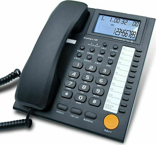 RAINBOW KX-T883 CID Telefon fix Birou Negru