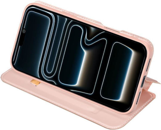 Dux Ducis Портмоне Кожа / Силикон Розов (iPhone 17 Pro Max)