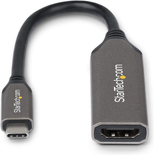 StarTech 112B-USBC-HDMI21 Конвертор UHF мъжки към HDMI женски Сив