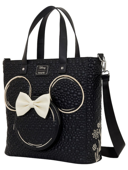 Loungefly Kinder Rucksack Rucksack Schwarz 33cmx33cmx33cmcm Loungefly Disney Minnie Loungefly Kinder Rucksack Rucksack Schwarz 33cmx33cmx33cmcm Loungefly Disney Minnie