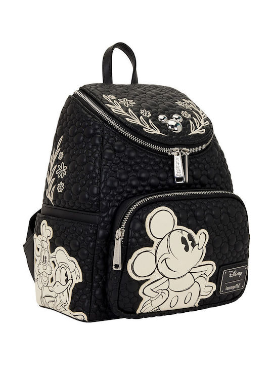 Loungefly Детска чанта Раница Черен 22.8брx22.8брсм. Loungefly Disney Мики