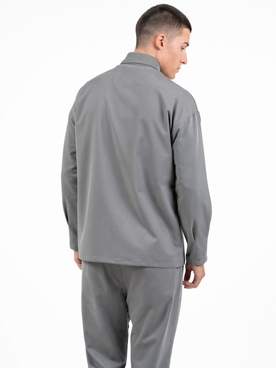 Overshirt Cu mânecă lungă Cămașă Anthracite