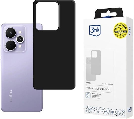 3MK Matt Back Cover Silicone 1.8mm Black (Xiaomi 15 Pro)
