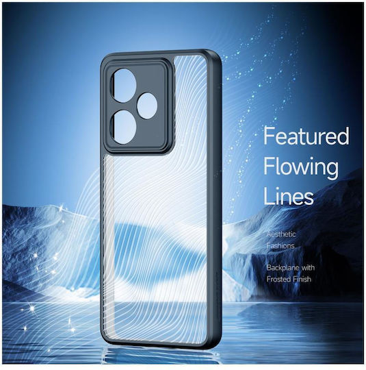 Dux Ducis Aimo Задна корица Силикон / Пластмаса Черен (Realme GT 7)
