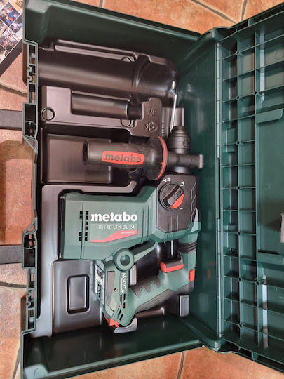 Metabo KH 18 LTX BL 24 Impact Demolition Hammer Battery Brushless 18V Solo with Chuck SDS Plus 601713840