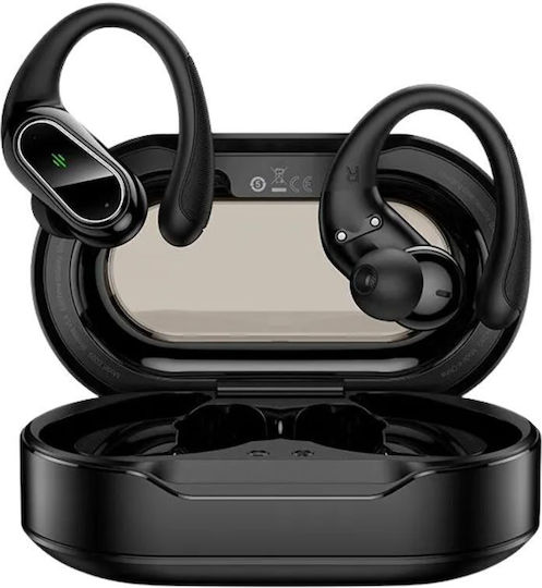 Hoco EQ29 In-ear Bluetooth Handsfree Ακουστικά με Θήκη Φόρτισης Μαύρα