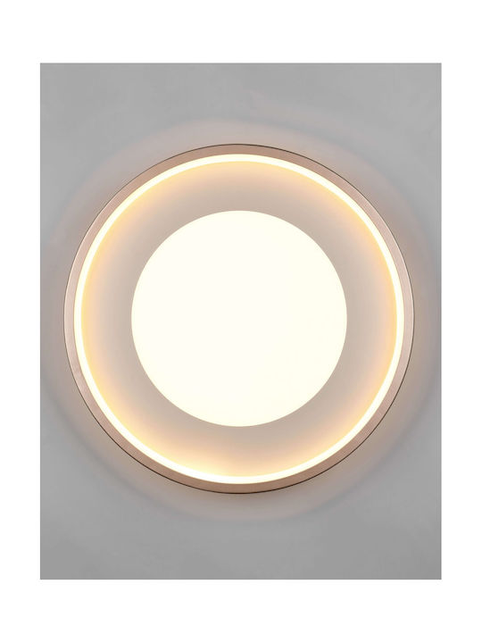 Trio Lighting Solea Deckenleuchte 40cm Braun mit Integrierter LED