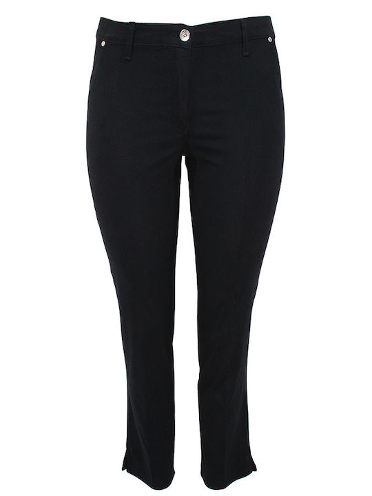 Damen Stoff Hose Black