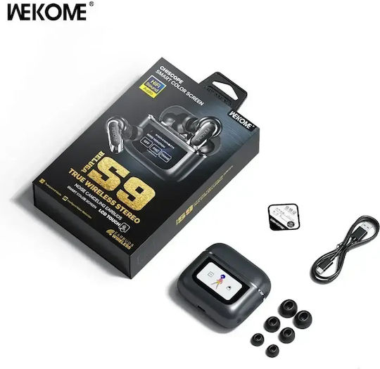 WK Beluga S9 In-Ear Bluetooth-Freisprecheinrichtung Kopfhörer mit Ladeetui Gold
