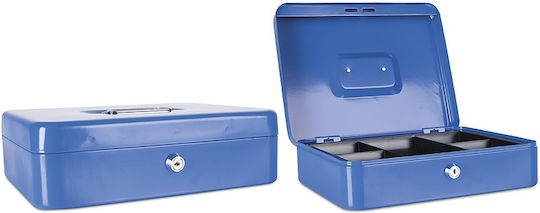 Donau Kassenschrank mit Schloss 5234001PL10 Blau