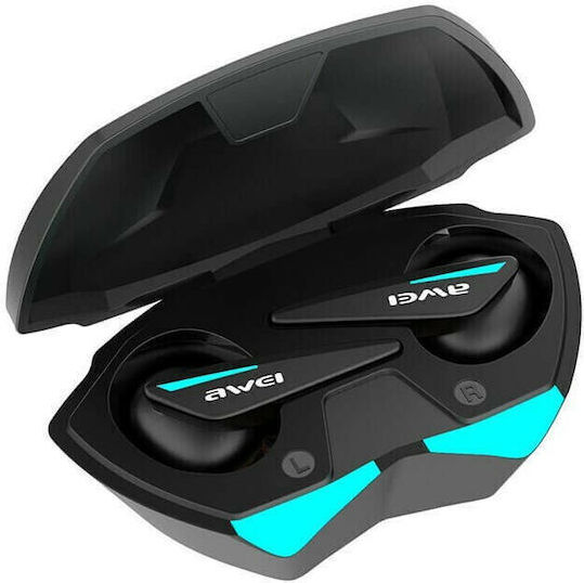 Awei T25 Tws In-ear Bluetooth Handsfree Căști cu Carcasă de Încărcare Negru