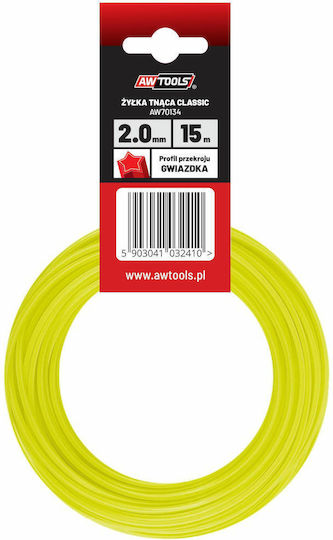 AWTools AW70115 Μεσινέζα Αστεροειδής Μήκους 10m και Πάχους 1.6mm
