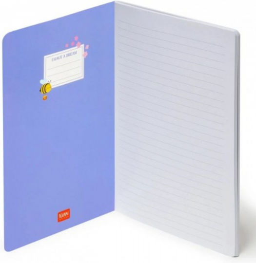 Legami Milano Notebook Travel Σημειωματάριο A5 Ριγέ Πολύχρωμο