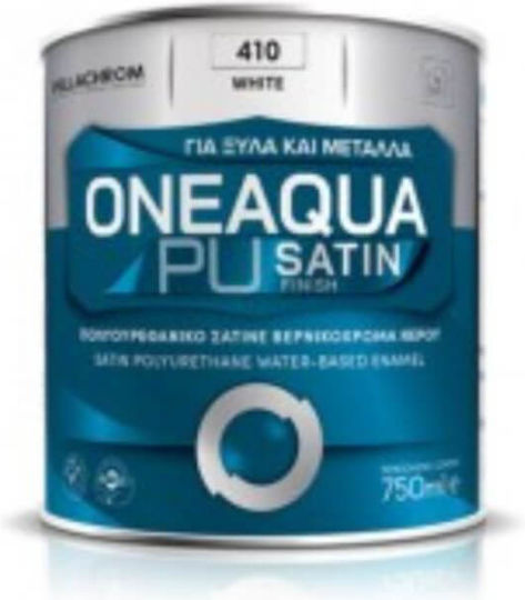 Pellachrom Πολυουρεθανικό χρώμα Λευκό 2.5lt