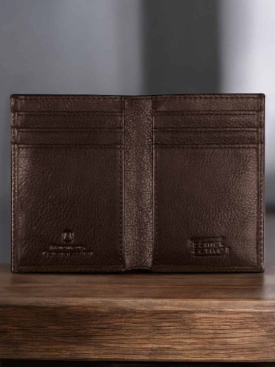 Pine Men's Wallet Travel with RFID Brown