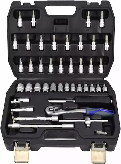Adler Set Ratchet 1\4" 43pcs