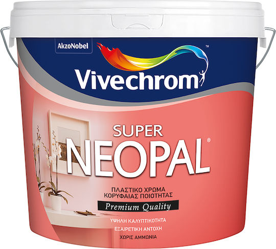 Vivechrom Super Neopal Πλαστικό Χρώμα Μαύρο 180ml