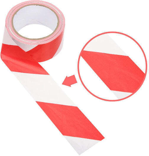 Ταινία Οριοθέτησης Hazard Tape 100m X 5cm 273003 Tradesor