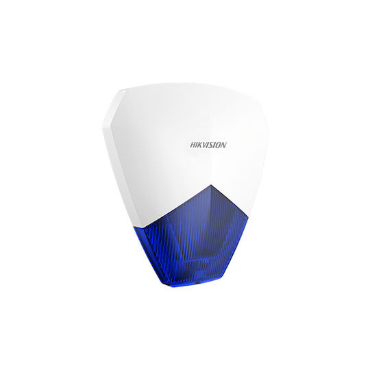 Hikvision DS-PS1-B Сирена за аларма За външно ползване с Син светлина