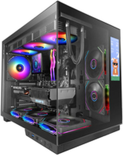 Mars Gaming MC-MIRAGE Midi Tower Κουτί Υπολογιστή Μαύρο