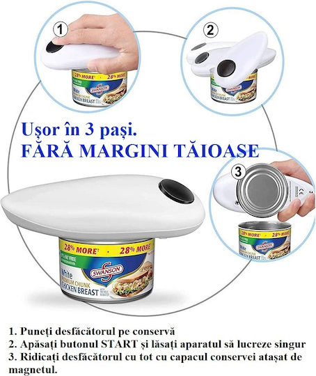Invincio Deschizător Electric de Vaze din Plastic