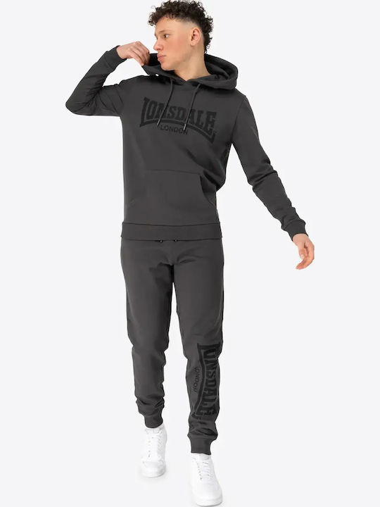 Cloudy Sweatshirt with Hood Anthracite/black