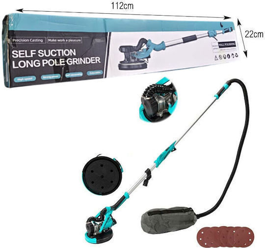Telescopic Disc Sander Wall Automatic Suction Long Pole Grinder 013189 fl-184293
