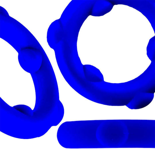 Oxballs Inele Pentru Penis Spinner Albastru